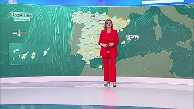 Precipitaciones en zonas del Cantábrico oriental de madrugada, posibles acumulados de nieve en Pirineos