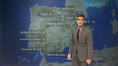 Precipitaciones fuertes en Cataluña, Menorca, C. Valenciana y Murcia