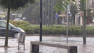Precipitaciones fuertes en Cataluña, Menorca, Comunidad Valenciana y Murcia