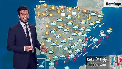 Precipitaciones fuertes en la Comunidad Valenciana, Murcia y Almería