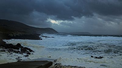 Precipitaciones fuertes o persistentes en el oeste de Galicia