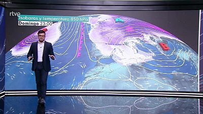 Precipitaciones localmente fuertes en Baleares y, también persistentes, en el Cantábrico oriental