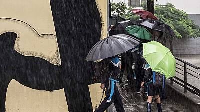 Precipitaciones localmente fuertes o muy fuertes en Canarias
