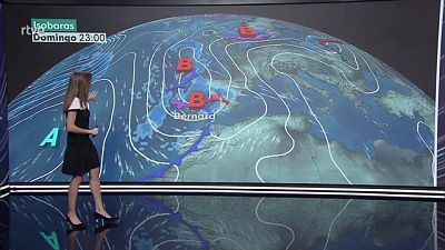 Precipitaciones localmente fuertes o persistentes en Galicia, Cantábrico, Pirineos, Cataluña y Baleares