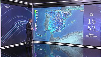 Precipitaciones localmente fuertes y/o persistentes en las Canarias occidentales