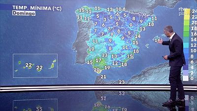 Precipitaciones localmente persistentes en el extremo oriental de Guipúzcoa y en la vertiente cantábrica de Navarra