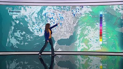 Precipitaciones localmente persistentes en el oeste del sistema Central