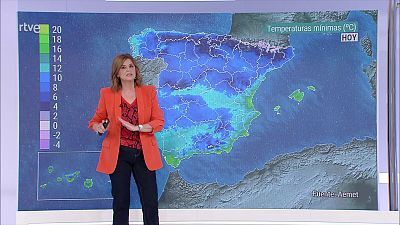 Precipitaciones muy fuertes o persistentes en el oeste de Andalucía y zonas de Levante