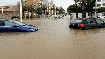 Precipitaciones persistentes en Cataluña y la Comunidad Valenciana