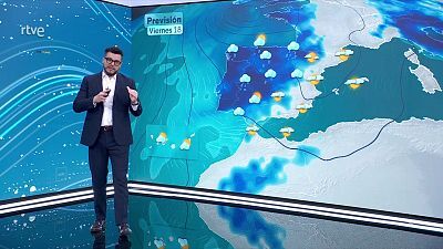 Precipitaciones prácticamente generalizadas y abundantes tormentas