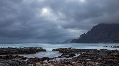 Precipitaciones que podrían ser localmente fuertes en Canarias occidentales