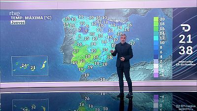 Probabilidad de chubascos y tormentas en Canarias