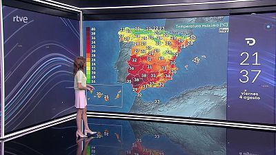 Probabilidad de chubascos y tormentas localmente fuertes en el nordeste de Cataluña y en Baleares y de precipitaciones intensas y/o persistentes en la cornisa cantábrica