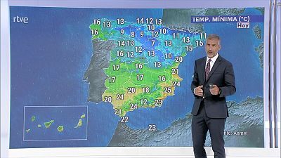 Probabilidad de precipitaciones fuertes y/o tormentas en el norte de Baleares y este de Cataluña