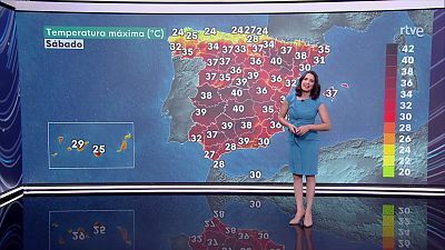 Probabilidad de tormentas localmente fuertes en el norte del sistema Ibérico