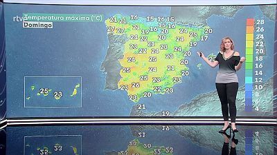 Probables chubascos fuertes acompañados de tormenta y granizo en Extremadura y sierras de Andalucía