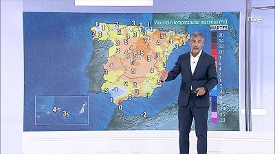 Probables chubascos y tormentas en la Ibérica y Pirineo orientales