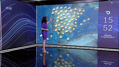 Probables chubascos y tormentas localmente fuertes o persistentes en Galicia, oeste de Asturias, alto Ebro y norte del sistema Ibérico