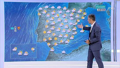 Probables chubascos y tormentas localmente fuertes y acompañados de granizo en Andalucía occidental