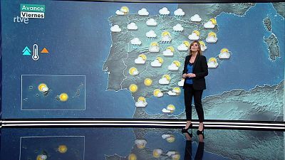 Probables nieblas densas en ambas mesetas, depresiones del nordeste y Baleares