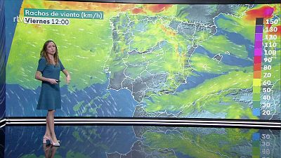 Rachas de viento muy fuerte en puntos de la mitad norte, zona centro, tercio oriental peninsular y en Mallorca