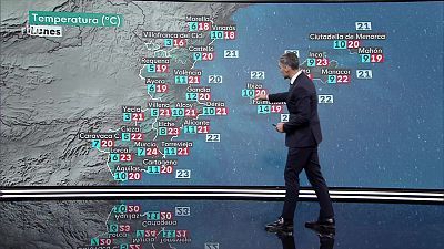 Rachas muy fuertes en cumbres de la cordillera Cantábrica y norte de Burgos