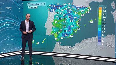 Rachas muy fuertes en las montañas del extremo norte y lluvias persistentes en Galicia
