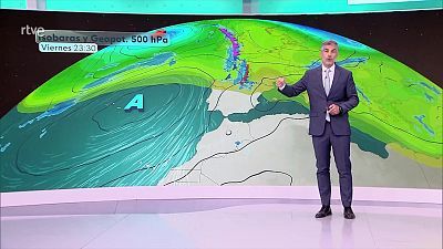 Rachas ocasionalmente muy fuertes en torno al bajo Ebro durante la primera mitad del día