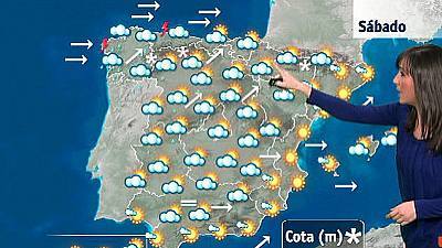 Se mantienen las lluvias y el viento fuerte en Galicia