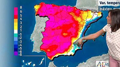 Suben las temperaturas en todo el país, salvo en el Mediterráneo