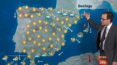 Subida de temperaturas en el Mediterráneo y viento en Pirineos y Baleares
