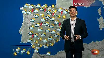 Tarde de tormentas en España