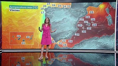 Temperaturas altas en Ampurdán y medio Ebro