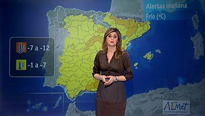 Temperaturas bajas en la península y Baleares