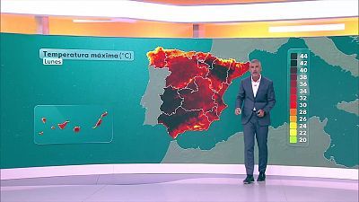 Temperaturas elevadas en la mayor parte de la Península, zonas de Baleares y de Canarias