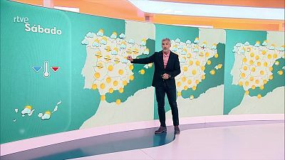 Temperaturas elevadas en la mitad sur peninsular, meseta Norte, nordeste y Canarias