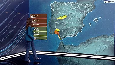 Temperaturas en aumento acusado en la Península, notable en el interior peninsular y descenso ligero en Canarias