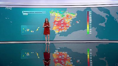 Temperaturas en descenso casi generalizado, aunque serán elevadas en el centro y área mediterránea