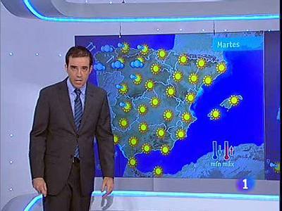 Temperaturas en descenso y lluvias fuertes en el Cantábrico, Navarra y Aragón - 03/10/10