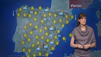 Temperaturas en ligero a moderado descenso en Península, Baleares y Canarias