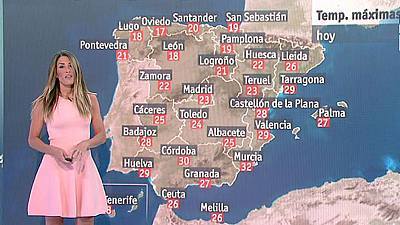 Temperaturas más bajas de lo normal en la mayor parte de España