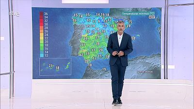 Temperaturas máximas elevadas en el Guadalquivir, interior de Huelva, en Extremadura y en el sur de Castilla-La Mancha