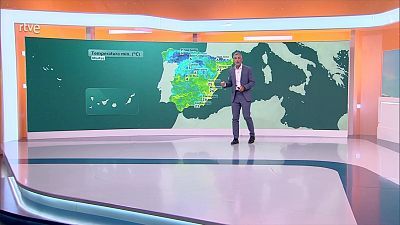 Temperaturas máximas elevadas en regiones de Andalucía y en La Mancha
