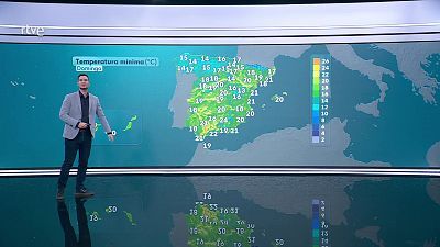 Temperaturas máximas elevadas para la época en buena parte de la Península