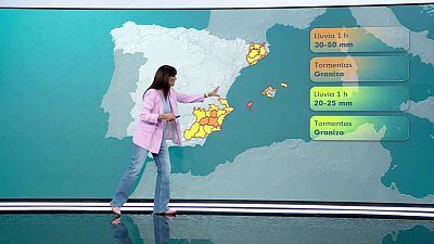 Temperaturas máximas significativamente altas en valle del Guadalquivir