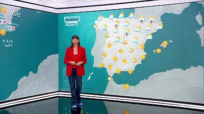 Temperaturas máximas significativamente elevadas de forma generalizada