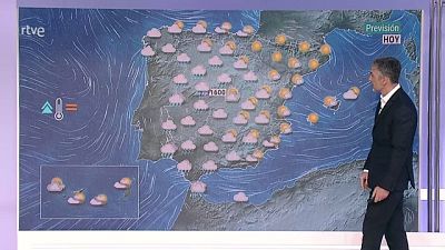 Temperaturas mínimas en ascenso localmente notable en la Península