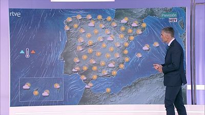 Temperaturas por encima de 35 grados en los valles del cuadrante suroeste peninsular