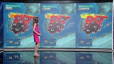 Temperaturas significativamente altas en Mallorca. Intervalos de viento fuerte en la costa de Galicia