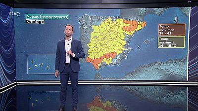 Temperaturas significativamente altas en zonas del tercio sur y mitad oriental de la Península, en Canarias, en Mallorca y en Ceuta